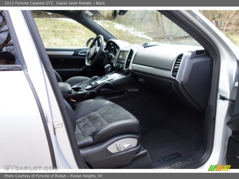 Classic Silver Metallic / Black 2013 Porsche Cayenne GTS