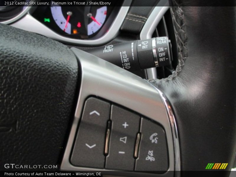 Platinum Ice Tricoat / Shale/Ebony 2012 Cadillac SRX Luxury