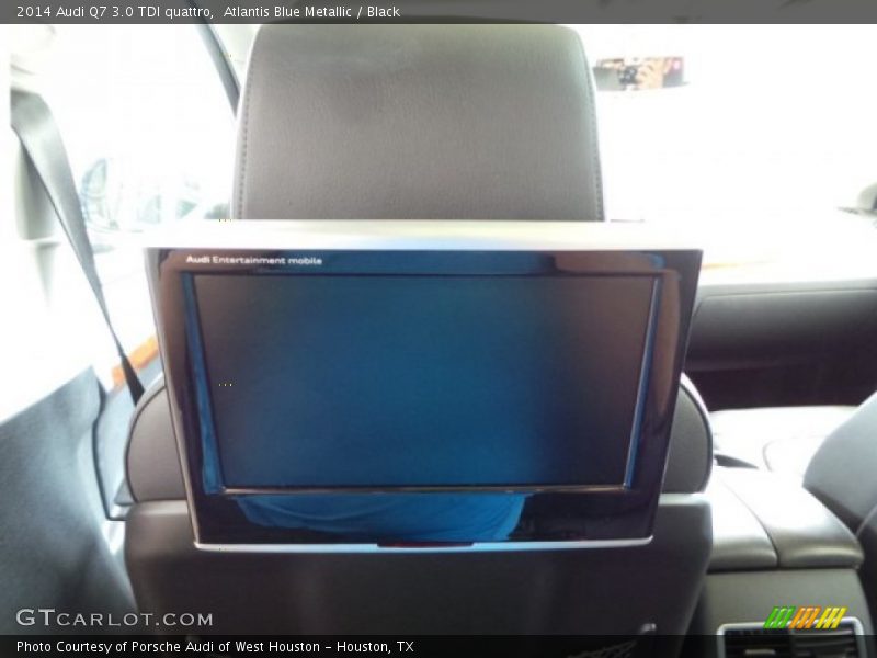 Atlantis Blue Metallic / Black 2014 Audi Q7 3.0 TDI quattro