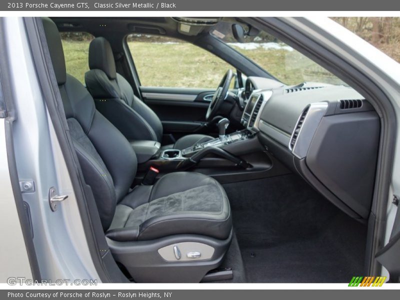 Classic Silver Metallic / Black 2013 Porsche Cayenne GTS