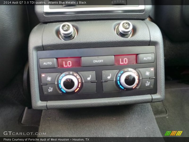 Atlantis Blue Metallic / Black 2014 Audi Q7 3.0 TDI quattro