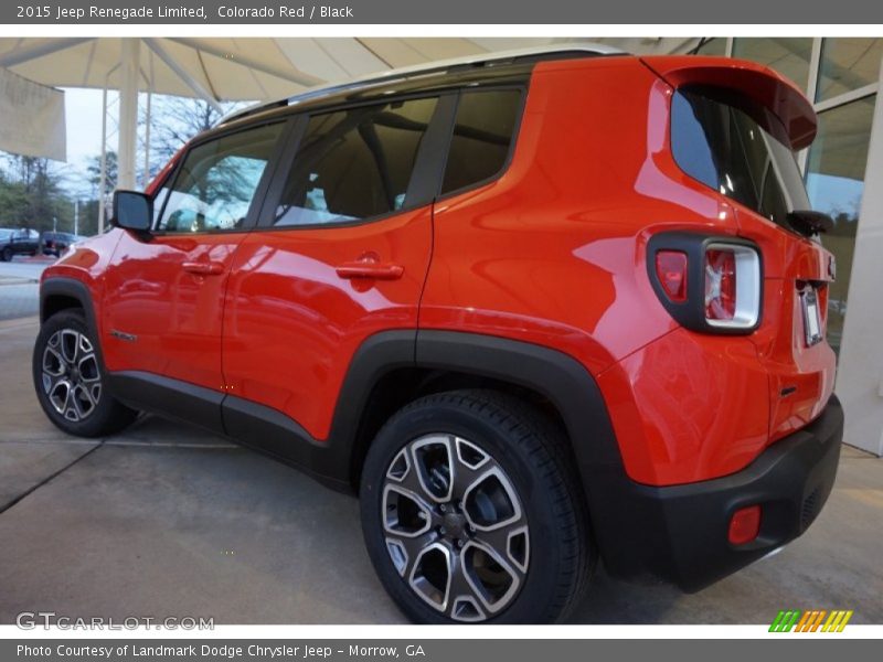 Colorado Red / Black 2015 Jeep Renegade Limited