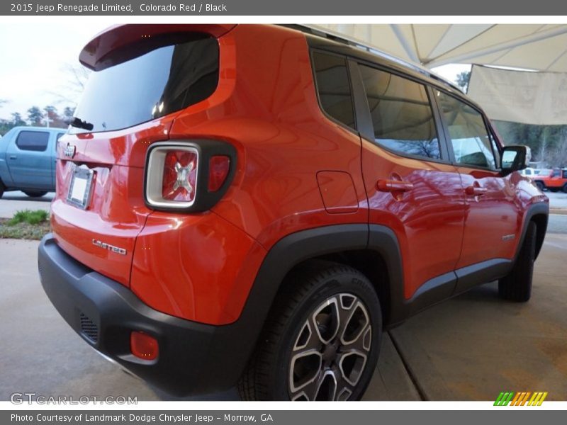 Colorado Red / Black 2015 Jeep Renegade Limited