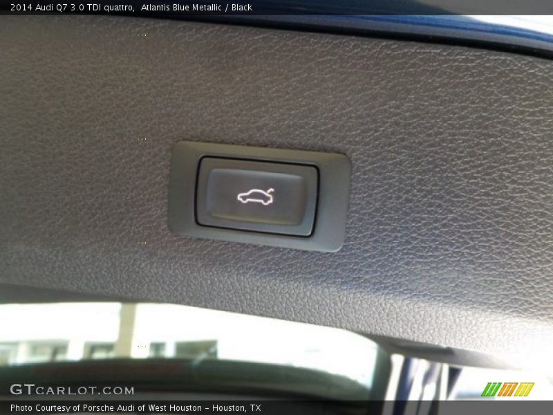 Atlantis Blue Metallic / Black 2014 Audi Q7 3.0 TDI quattro