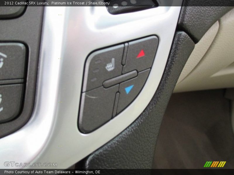 Platinum Ice Tricoat / Shale/Ebony 2012 Cadillac SRX Luxury