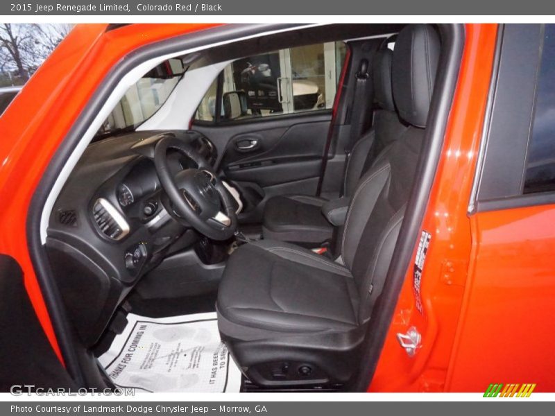 Front Seat of 2015 Renegade Limited