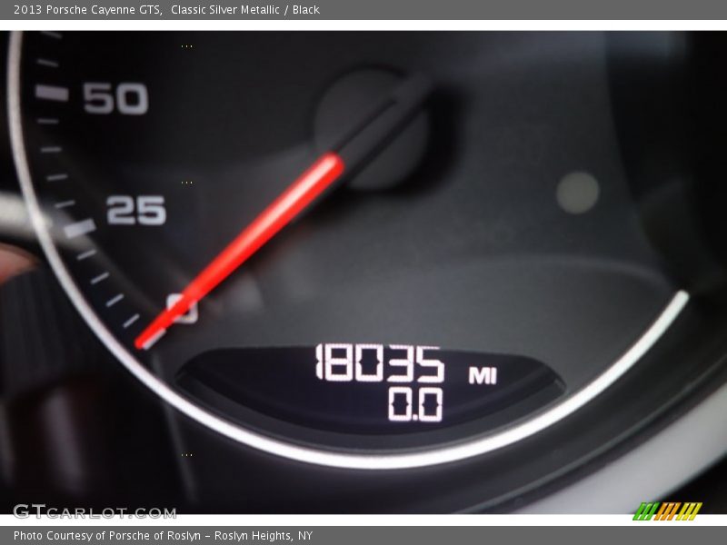 Classic Silver Metallic / Black 2013 Porsche Cayenne GTS