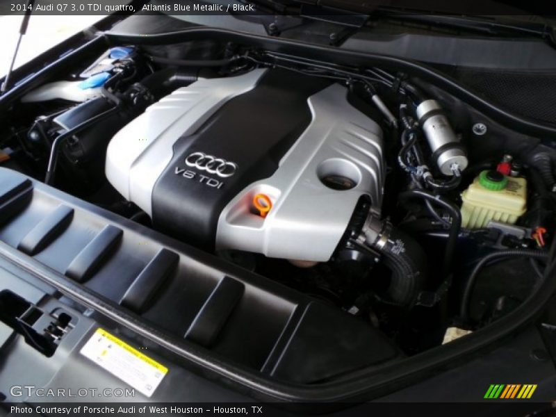  2014 Q7 3.0 TDI quattro Engine - 3.0 Liter TDI DOHC 24-Valve Turbo-Diesel V6