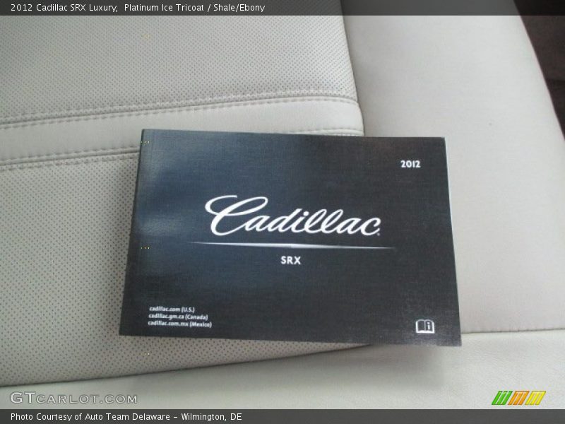 Platinum Ice Tricoat / Shale/Ebony 2012 Cadillac SRX Luxury