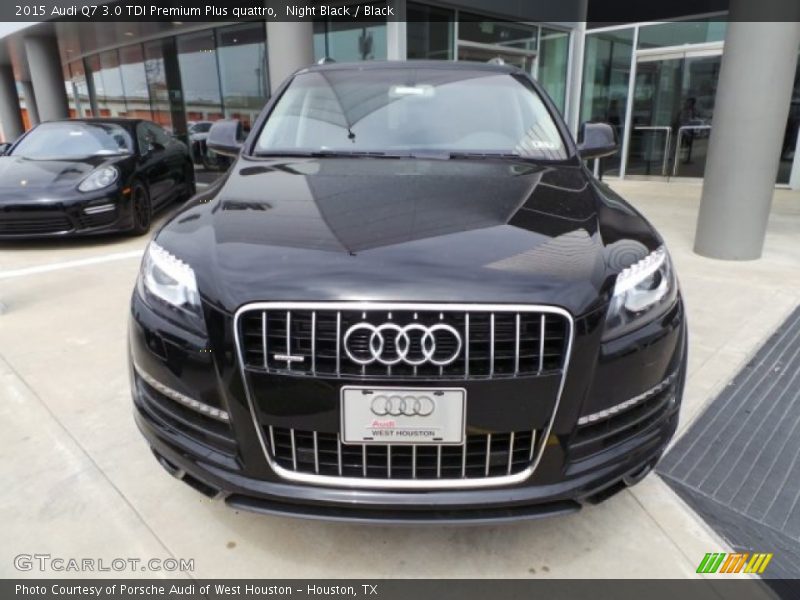 Night Black / Black 2015 Audi Q7 3.0 TDI Premium Plus quattro