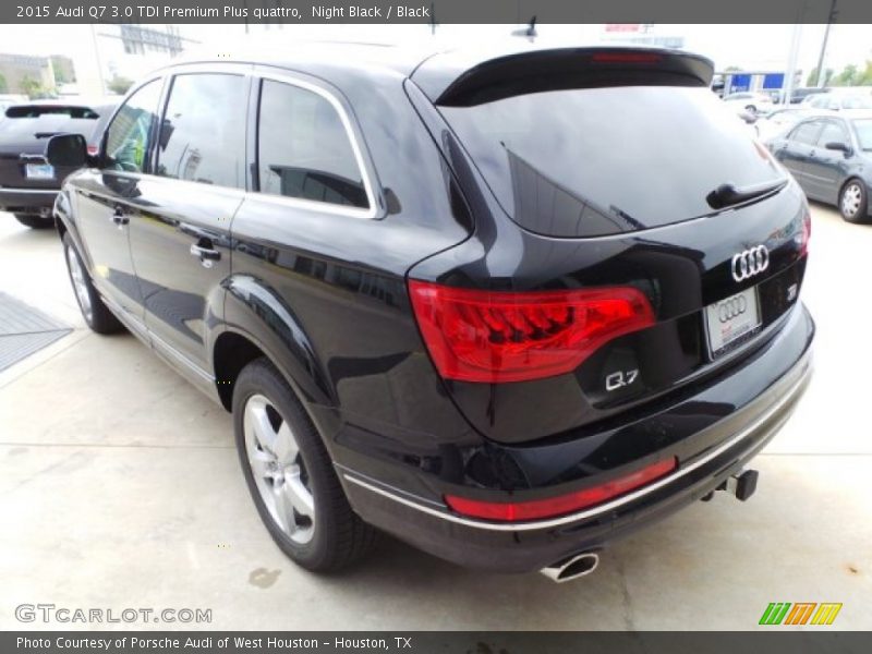 Night Black / Black 2015 Audi Q7 3.0 TDI Premium Plus quattro