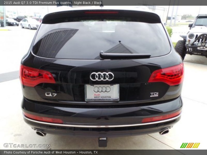 Night Black / Black 2015 Audi Q7 3.0 TDI Premium Plus quattro