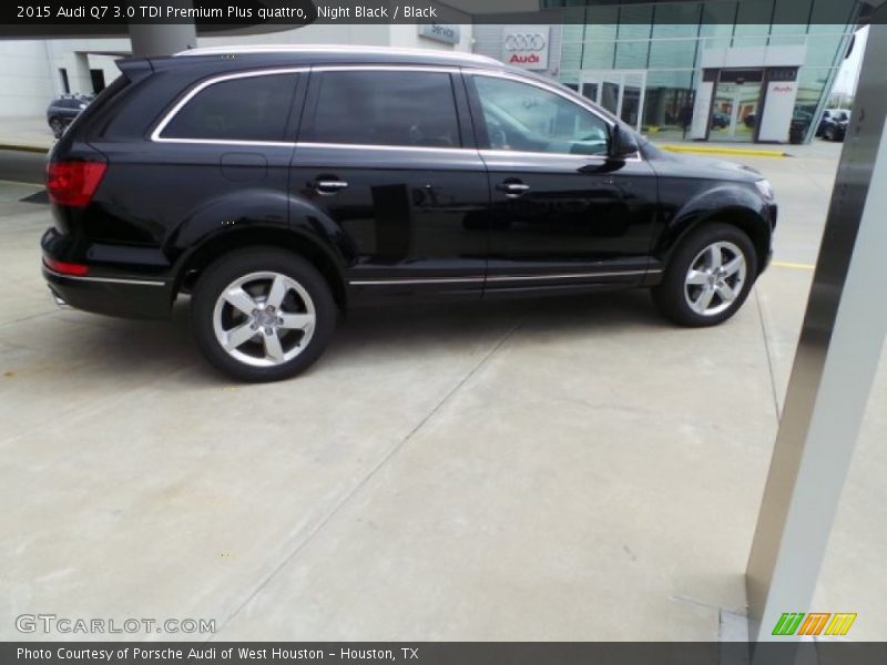 Night Black / Black 2015 Audi Q7 3.0 TDI Premium Plus quattro