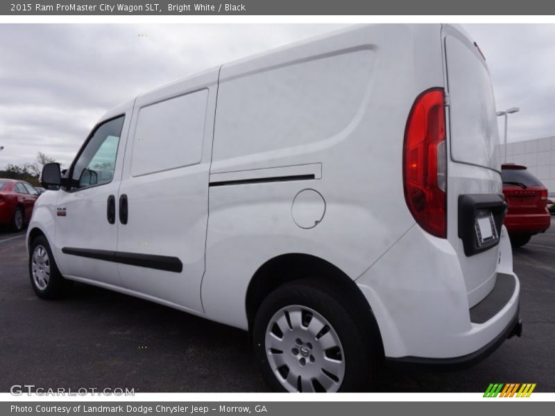 Bright White / Black 2015 Ram ProMaster City Wagon SLT