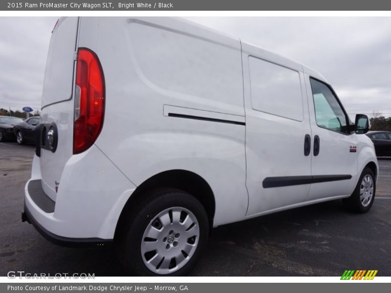 Bright White / Black 2015 Ram ProMaster City Wagon SLT