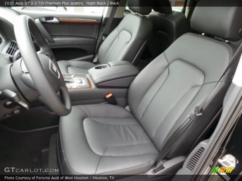 Front Seat of 2015 Q7 3.0 TDI Premium Plus quattro