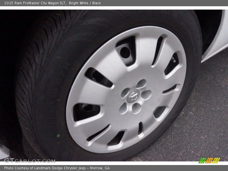 Bright White / Black 2015 Ram ProMaster City Wagon SLT
