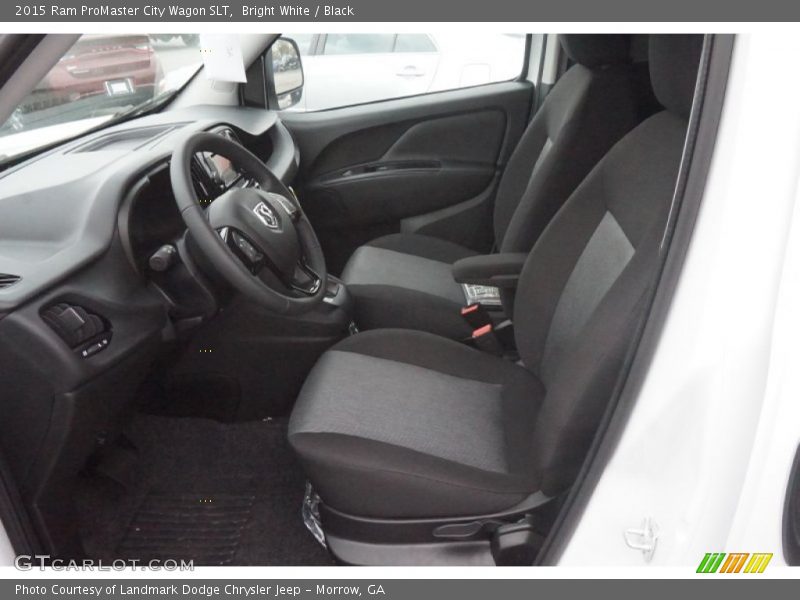 Bright White / Black 2015 Ram ProMaster City Wagon SLT