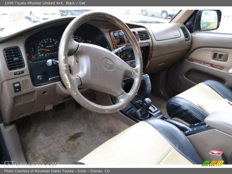 Black / Oak 1998 Toyota 4Runner Limited 4x4