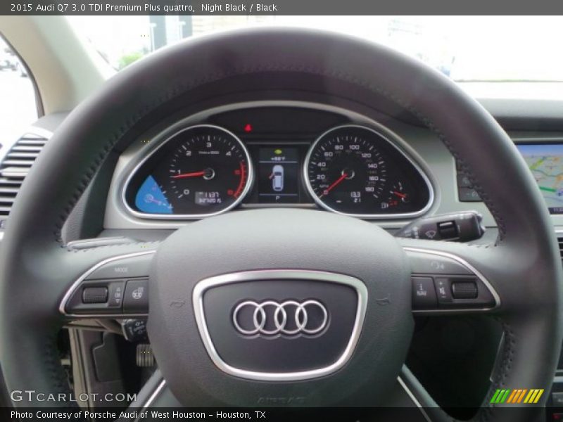 Night Black / Black 2015 Audi Q7 3.0 TDI Premium Plus quattro