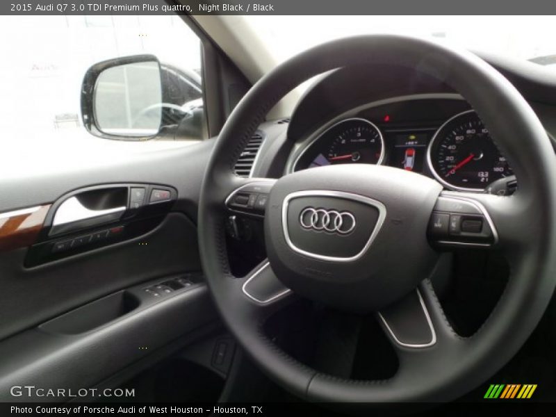 Night Black / Black 2015 Audi Q7 3.0 TDI Premium Plus quattro