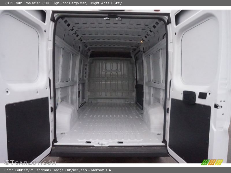  2015 ProMaster 2500 High Roof Cargo Van Trunk