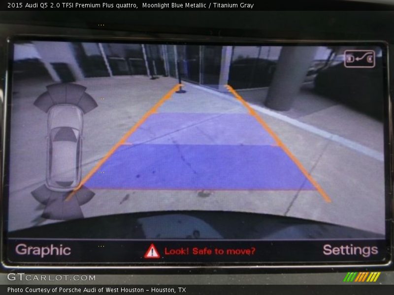 Moonlight Blue Metallic / Titanium Gray 2015 Audi Q5 2.0 TFSI Premium Plus quattro