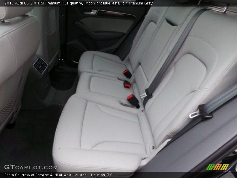 Moonlight Blue Metallic / Titanium Gray 2015 Audi Q5 2.0 TFSI Premium Plus quattro