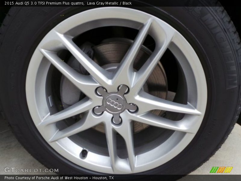 Lava Gray Metallic / Black 2015 Audi Q5 3.0 TFSI Premium Plus quattro