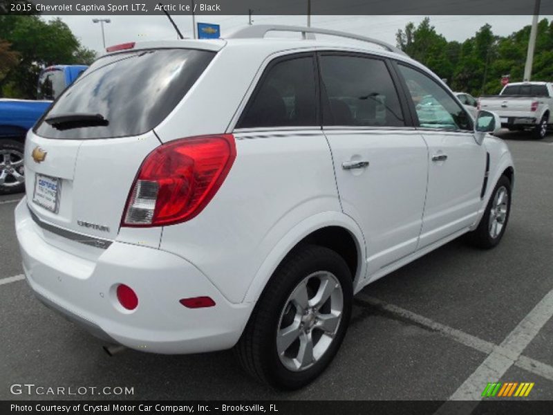 Arctic Ice / Black 2015 Chevrolet Captiva Sport LTZ
