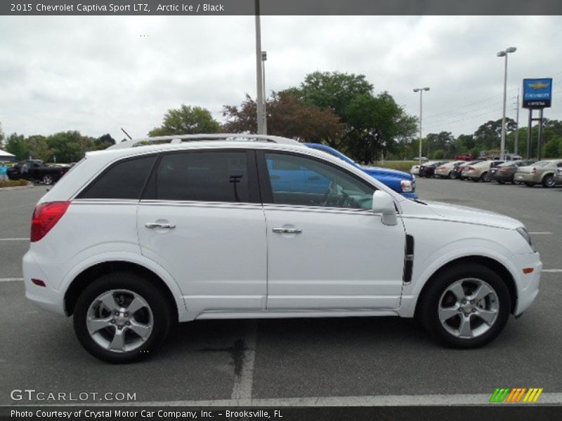 Arctic Ice / Black 2015 Chevrolet Captiva Sport LTZ