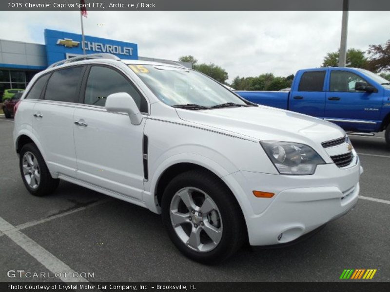 Arctic Ice / Black 2015 Chevrolet Captiva Sport LTZ