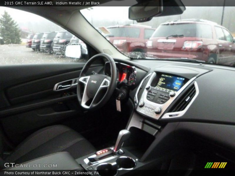 Iridium Metallic / Jet Black 2015 GMC Terrain SLE AWD