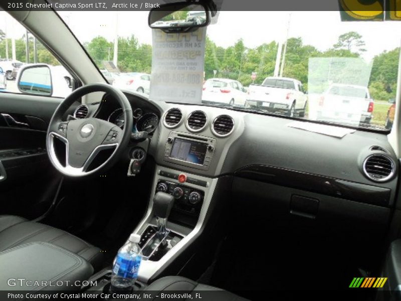 Arctic Ice / Black 2015 Chevrolet Captiva Sport LTZ