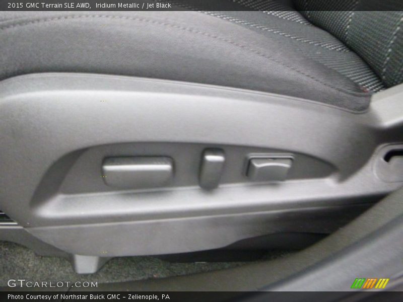 Iridium Metallic / Jet Black 2015 GMC Terrain SLE AWD