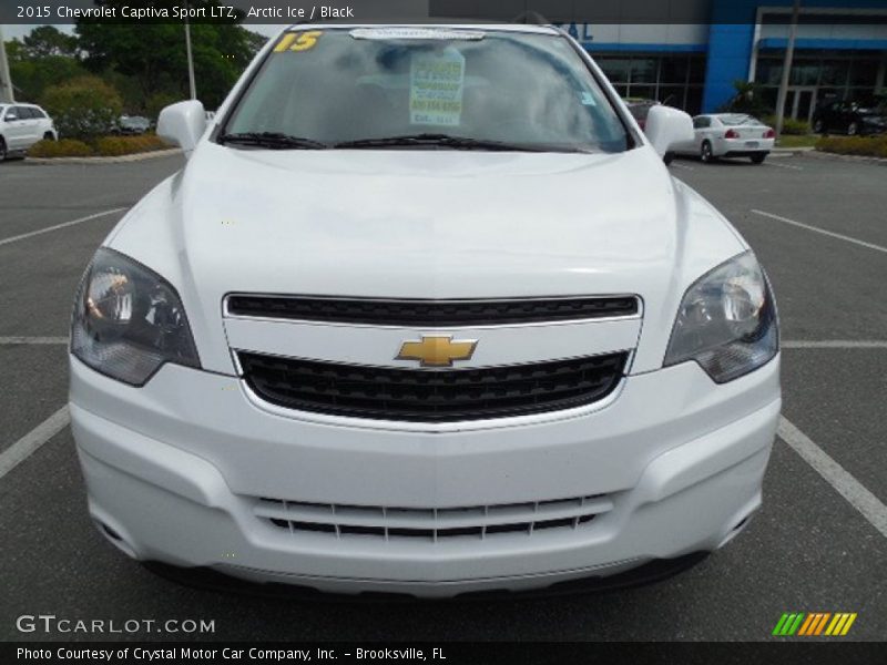 Arctic Ice / Black 2015 Chevrolet Captiva Sport LTZ