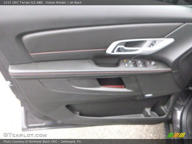 Iridium Metallic / Jet Black 2015 GMC Terrain SLE AWD