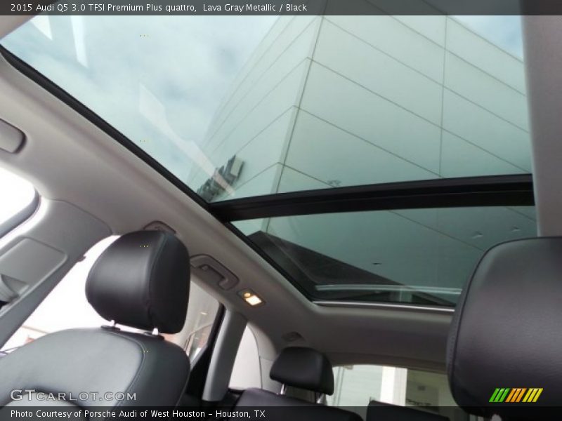 Lava Gray Metallic / Black 2015 Audi Q5 3.0 TFSI Premium Plus quattro