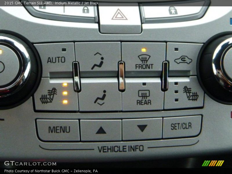Iridium Metallic / Jet Black 2015 GMC Terrain SLE AWD