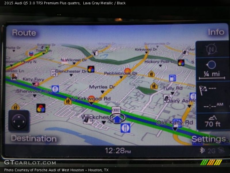 Lava Gray Metallic / Black 2015 Audi Q5 3.0 TFSI Premium Plus quattro