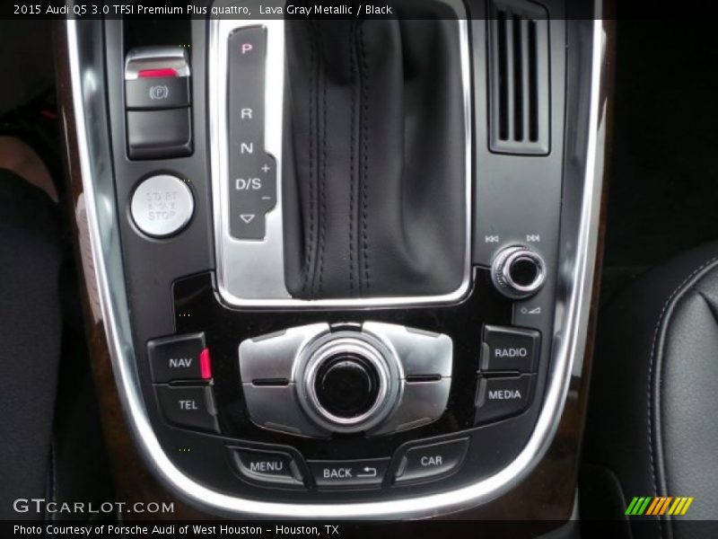 Lava Gray Metallic / Black 2015 Audi Q5 3.0 TFSI Premium Plus quattro