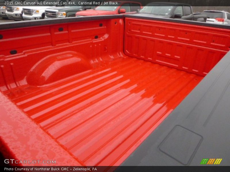 Cardinal Red / Jet Black 2015 GMC Canyon SLE Extended Cab 4x4