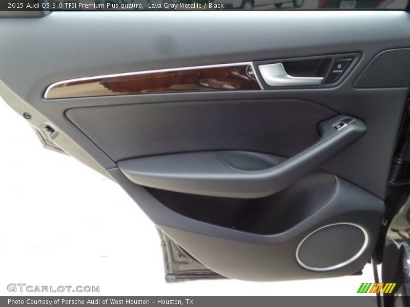 Lava Gray Metallic / Black 2015 Audi Q5 3.0 TFSI Premium Plus quattro