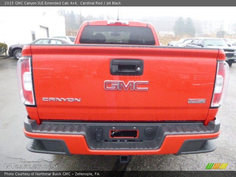Cardinal Red / Jet Black 2015 GMC Canyon SLE Extended Cab 4x4
