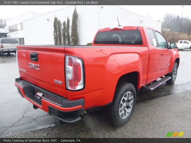  2015 Canyon SLE Extended Cab 4x4 Cardinal Red