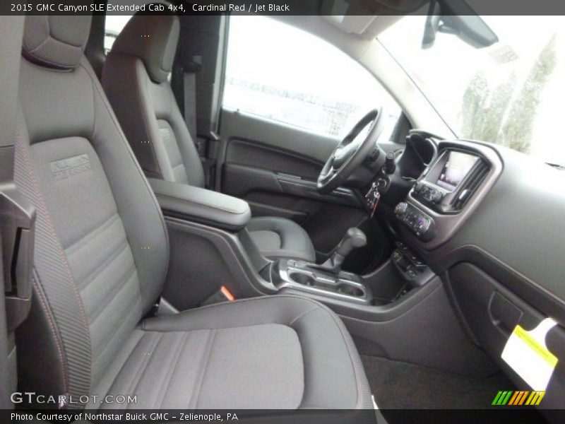 Front Seat of 2015 Canyon SLE Extended Cab 4x4