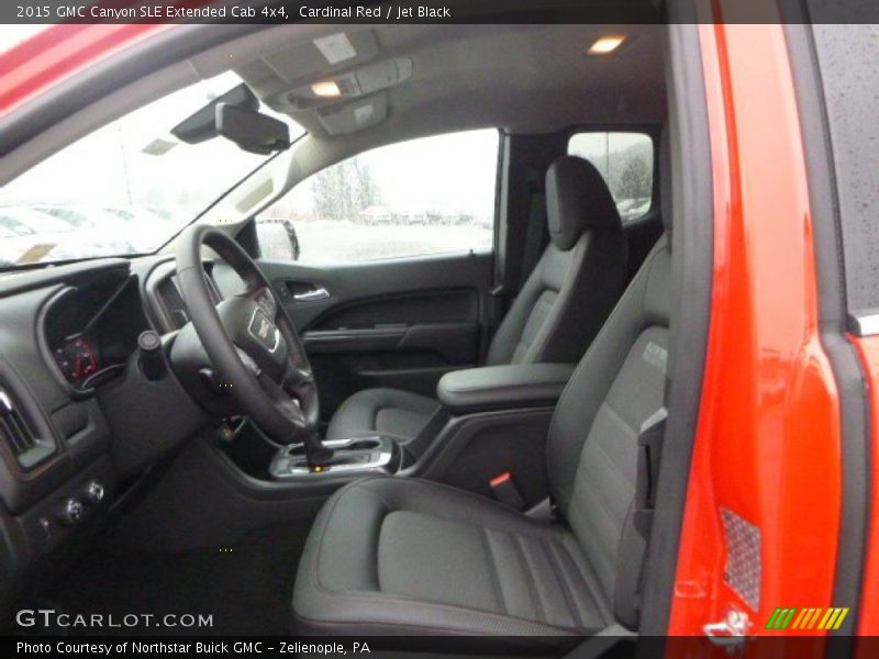 Cardinal Red / Jet Black 2015 GMC Canyon SLE Extended Cab 4x4