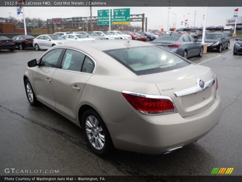Gold Mist Metallic / Cashmere 2012 Buick LaCrosse FWD
