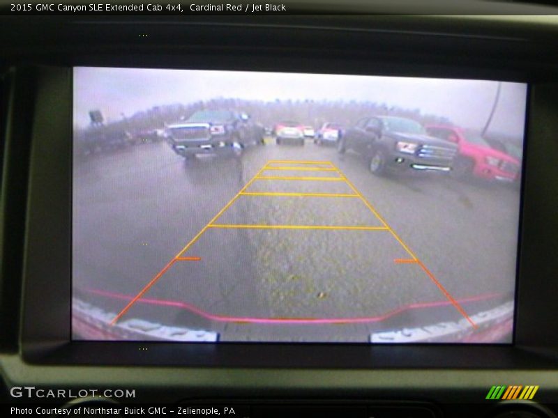 Cardinal Red / Jet Black 2015 GMC Canyon SLE Extended Cab 4x4