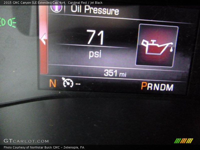 Cardinal Red / Jet Black 2015 GMC Canyon SLE Extended Cab 4x4